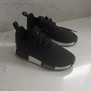 Adidas Kids Black and White Sneakers